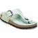 Birkenstock Gizeh Big Buckle Natural Leather Patent - High Shine Surf Green