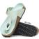 Birkenstock Gizeh Big Buckle Natural Leather Patent - High Shine Surf Green