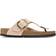 Birkenstock Gizeh Big Buckle Natural Leather Patent - High Shine New Beige