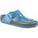 Birkenstock Gizeh Big Buckle Natural Leather Patent - High Shine Sky Blue