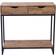 LPD Furniture Mirelle Brown Console Table 35x90cm