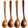 Shein Small Wooden Dessertsked 18cm 4st