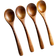 Shein Small Wooden Dessertsked 18cm 4st