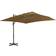 vidaXL 44638 - Taupe 300cm