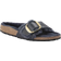 Birkenstock Madrid Big Buckle Shearling Natural Leather Oiled - Midnight