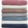 Linum Home Textiles Steeprock Turkish Bath Towel White, Beige (137.2x68.6cm)