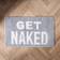 OHS Get Naked Tufted Bath Mat