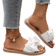 Shein Women's Bow Decor Flat Sandals, Round Toe Slip-On Summer Shoes, Anti-Slip Beach Shoes, Lightweight Ladies Flip Flops