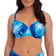 Fantasie Sands Gathered Full Cup Bikini Top - Daz Dazzling Blue