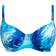 Fantasie Sands Gathered Full Cup Bikini Top - Daz Dazzling Blue