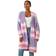Roman Stripe Longline Cardigan - Pink