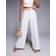 River Island Belted Wide Leg Trouser - White