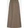 Vila Visophie High Waist Maxi Skirt Heavyweight Ankle - Brown