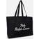 Polo Ralph Lauren Embroidered Canvas Tote Shopping Bag - Svart