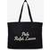 Polo Ralph Lauren Embroidered Canvas Tote 100% Cotton - Black