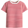 H&M Cotton T-shirt - White/Red Striped