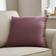 Dunelm Cotton Linen Cushion Cover Purple (43x43cm)