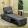 Homcom Extendable Grey Armchair 81cm