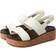Crocs Brooklyn Cork Low Wedge - Chalk