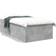 vidaXL Engineered Concrete Gray Sängram 102x203cm