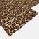 OHS Leopard Print Bath Towel Natural (215x75cm)