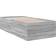 vidaXL Engineered Sonoma Gray Sängram 102x203cm