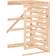 vidaXL Wheelie Bin Storage Extension Solid Wood Pine (Building Area )