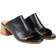 Angulus Sculptural Heel Sandal - Black