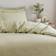 Dunelm Grayson Duvet Cover Green (200x135cm)