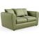 Dunelm Blake Opulent Velvet Dark Olive Sofa 147cm 2 Seater