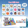 Shein 100pcs Creative Magnetic Building Blocks Toy Set