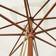 vidaXL sand Garden Parasol Umbrella with Pole Sun Parasol 300cm