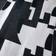 Dunelm Maxim Geo Duvet Cover Black, White (230x220cm)