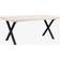 Rowico Home Brooklyn White Pigmented Oak/Black Spisebord 95x170cm
