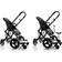 Bumprider Ride On Board + Sit Black/Grey