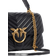 Pinko Classic Lady Love Puff Chevron Bag - Black