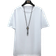 Shein Manfinity Homme Men's Solid Color Round Neck Short Sleeve T-Shirt