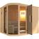 Weka Elementsauna SARA 2 Saunaofen:9 kW Saunaofen, ext. Steuerung