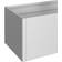 Biohort Raised Vegetable Bed - Metallic Silver 102x201x77cm