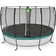 Exit Toys Lotus Class ic trampolin ø427cm grøn