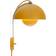 &Tradition Flowerpot VP8 Vermilion Mustard Wall lamp