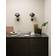 &Tradition Flowerpot VP8 Vermilion Matt Black Wall lamp