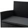 Juskys Fort Myers - Black Outdoor Lounge Set, 1 Table incl. 2 Chairs & 1 Sofas