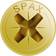 Spax 1081020400503 4.0x50mm 200pcs