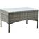 Juskys Fort Myers - Grey-mottled Outdoor Lounge Set, 1 Table incl. 2 Chairs & 1 Sofas