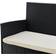 Juskys Fort Myers - Black Outdoor Lounge Set, 1 Table incl. 2 Chairs & 1 Sofas
