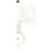 &Tradition Flowerpot VP8 Vermilion Matt White Wall lamp