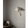 &Tradition Flowerpot VP8 Vermilion Matt Light Grey Wall lamp