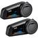 Fodsports Intercom Headset FX6 Bluetooth Brusreducering - Black