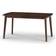 Julian Bowen Kensington Extending Walnut Dining Table 90x195cm